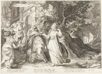 Plate Five, from Five Wise and Five Foolish Virgins