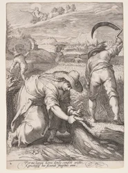 Summer (Peasants Harvesting Wheat), from The Four Seasons