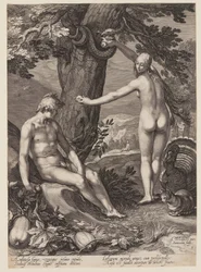 Temptation of Man, from History of the First Parents of Man