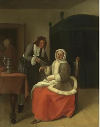 Lovers at Wine