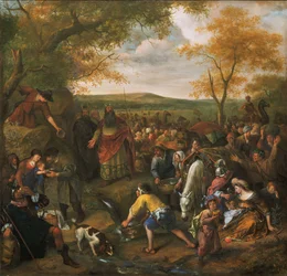 Moses Striking the Rock