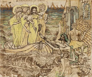 The Arrival of the Muses of Art at Architecture