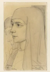 Portrait of Treesje Westermann, Mother Thérèse Huf of Bethanië