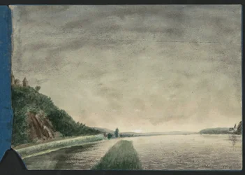 Mountain Landscape by a Lake