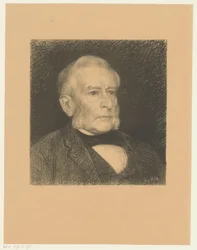 Portrait of Matthijs de Vries (Famous Contemporaries)