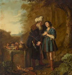 Abraham and Isaac Before the Sacrifice