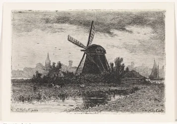 Landscape with Mill