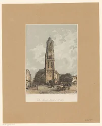 View of the Nieuwe Kerk in Delft
