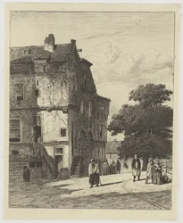View of a Street in Amsterdam