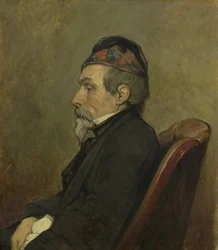 Portrait of Johan-Hendrick-Louis Meyer, Marine Painter