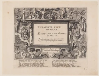 Frontispiece, from Theatrum Vitae Humanae (The Ages of Man)