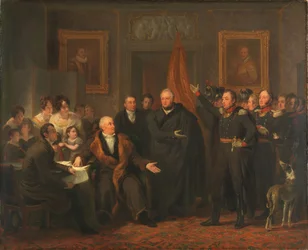 Triumvirate Assuming Power in the Name of the Prince of Orange