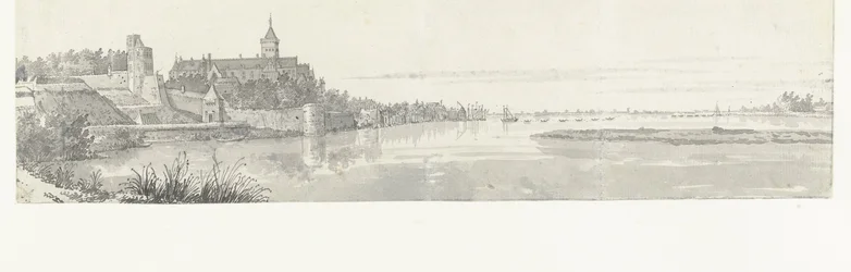 View of Nijmegen and the Waal