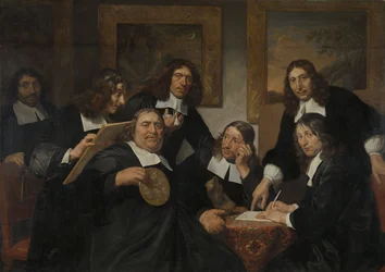 The Governors of the Guild of Saint Luke, Haarlem, 1675