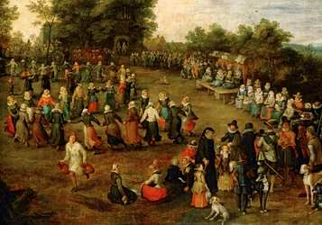Folk Dance before the Archdukes