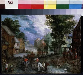 Landscape with a Smithy