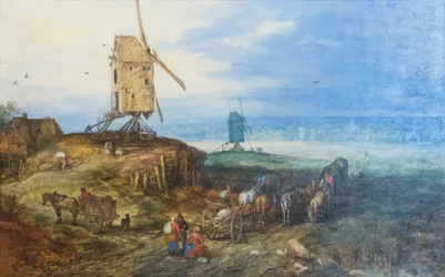 Landscape with Windmills