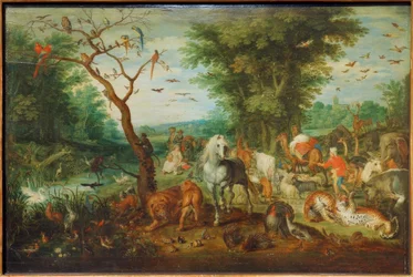 Paradise Landscape with Noah