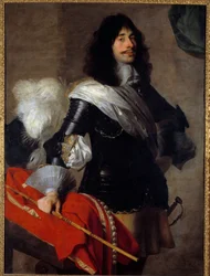 Portrait of the Grandson of Pierre Corneille in Uniform as Captain of the Horse-Legers