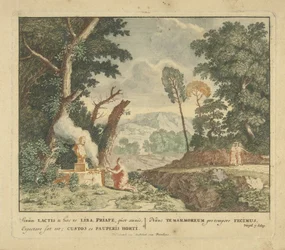 A Woman Making an Offering to Priapus