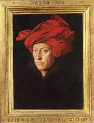 A Man in a Red Turban