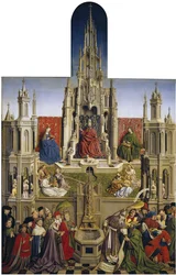 The Fountain of Grace and the Triumph of Ecclesia over the Synagogue, 1430
