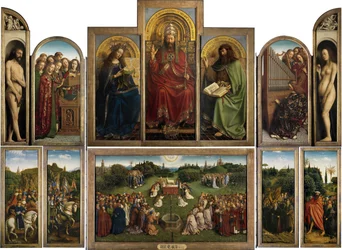 The Ghent Altarpiece (open)