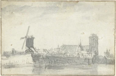 View of Dordrecht from the Water