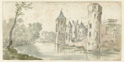 View of Egmond Castle