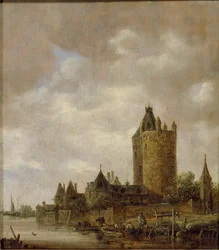 A Castle by a River