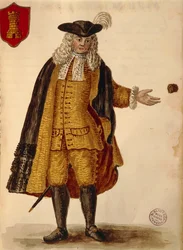 Spanish ambassador, from illustrated book of costumes