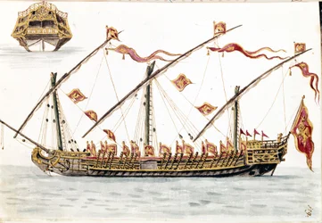 Venetian galesus, from the manuscript 