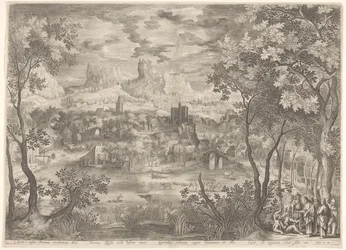 Landscape with Christ Exorcising a Demon from a Mute Man