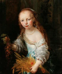 Portrait of a Young Girl as Ceres, c. 1670