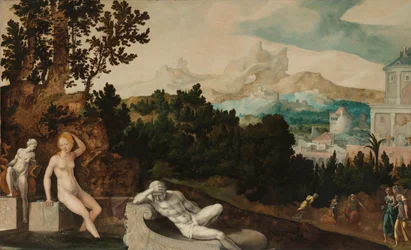 Landscape with Bathsheba