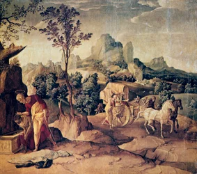The Apostle Philip Baptizing the Eunuch, 16th Century