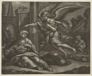 Hagar and Ishmael in the Desert