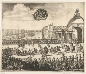 Entry of King William III into The Hague, 1691