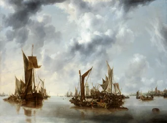 A calm, 1654