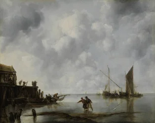 Fishing Boats in a Calm