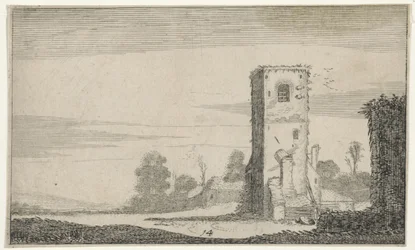 Ruins of a Tower in a Landscape