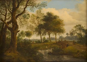 Landscape with Bathers