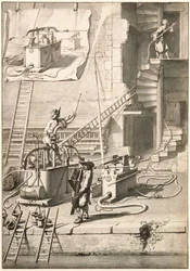 Comparison of Old Fire Engines with Van der Heyden