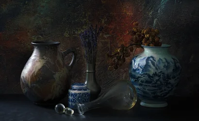 Classic Pottery Still Life