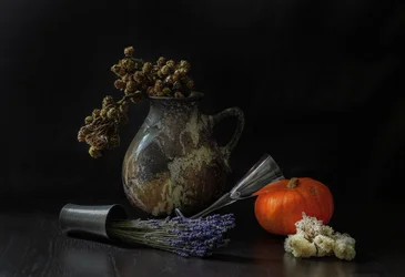 Rustic Autumn Still Life