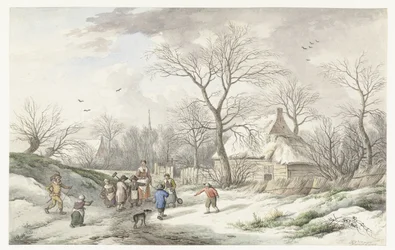Winter: Assembling for Shrove Tuesday