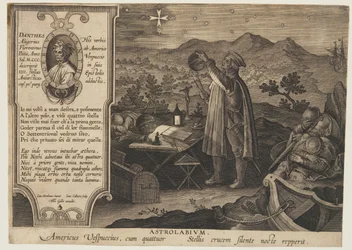 The Astrolabe - Amerigo Vespucci, from Nova Reperta