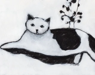 Thomas the Cat Lounging