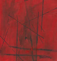 Abstract Red Lines
