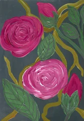 Lush Pink Roses